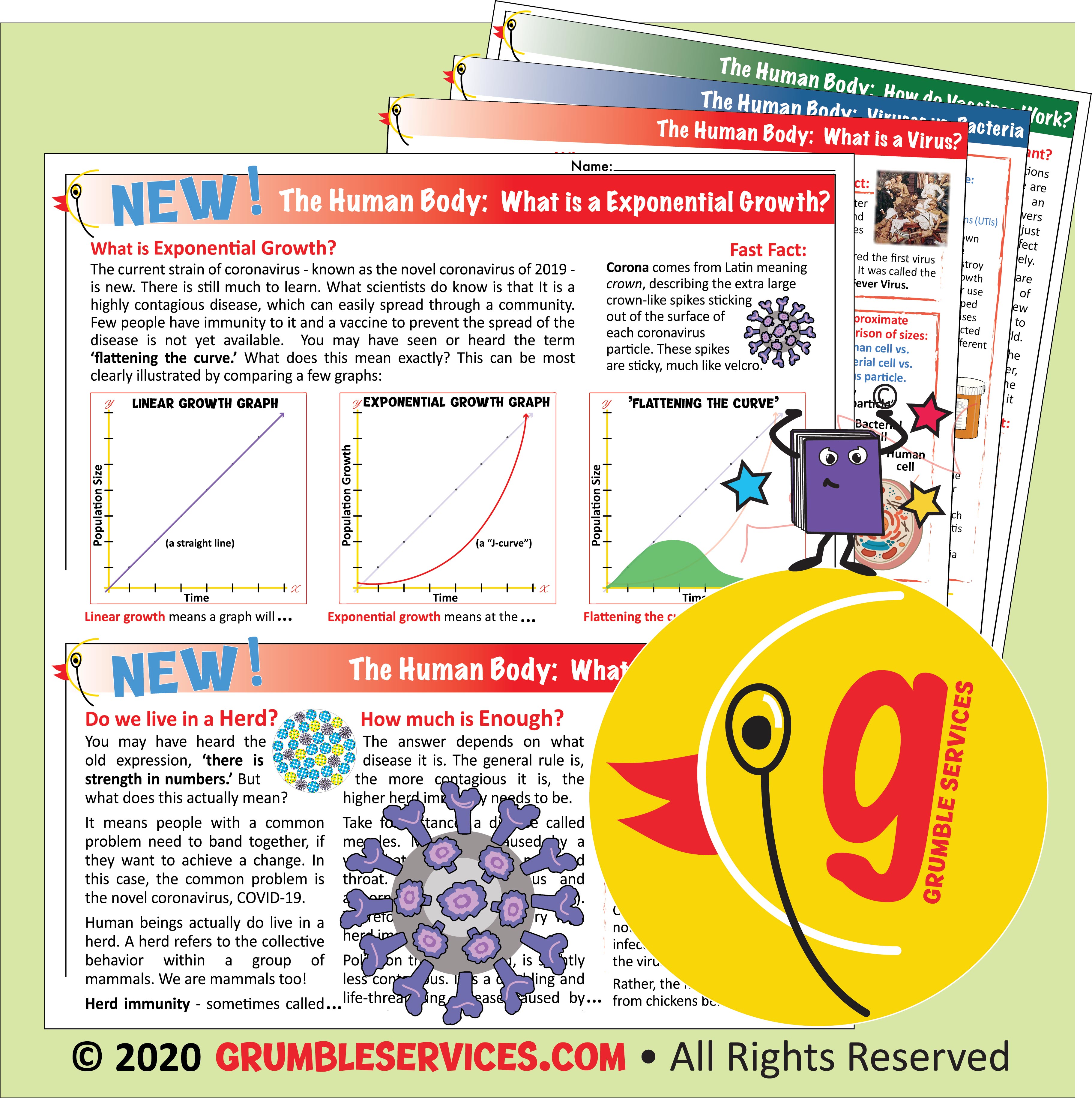 Distance Learning Resources • Grumble Services LLC • Montessori-inspired Elementary Learning